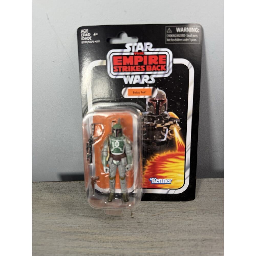 Star Wars Vintage Collection VC09 Boba Fett ESB Kenner Card 3.75” Figure Hasbro